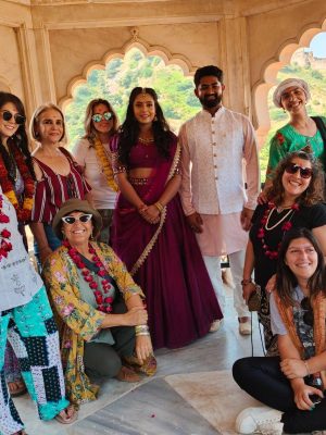 Group of women in India Delhi